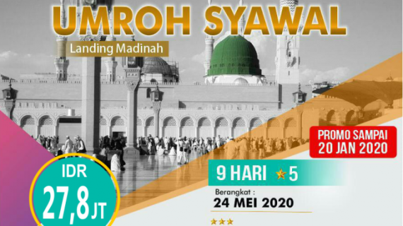 Paket Umroh Syawal Idul Fitri 2020 Penuh Kegembiraan