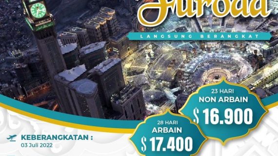 Visa Resmi Tanpa Antri Paket Haji ONH Plus 2022 Furoda