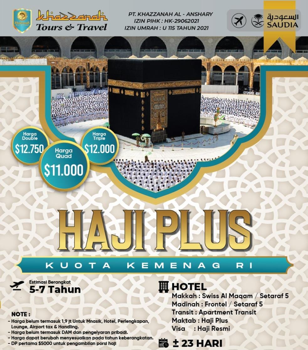 Paket Haji Plus Kuota Depag