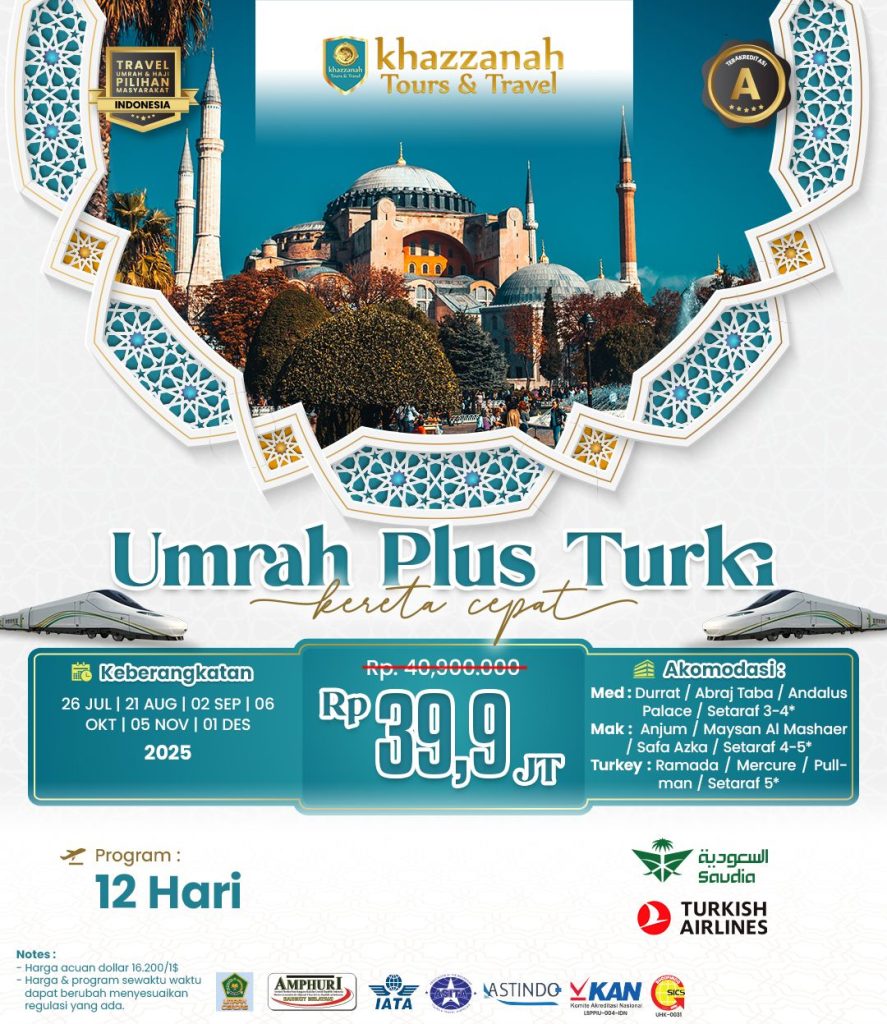 Umroh Plus Turki 2025