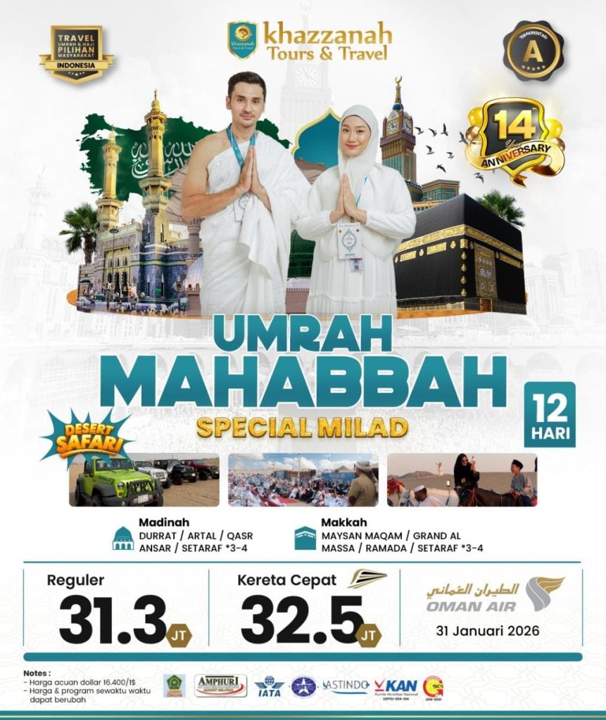 Paket Umroh Januari 2026