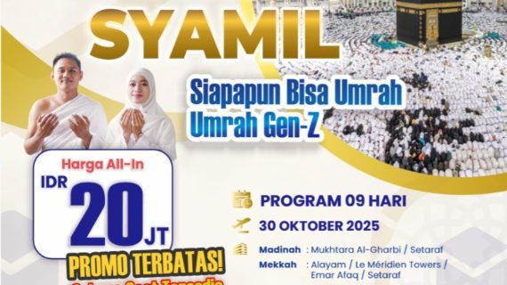 Paket Umroh Promo 2025 Murah Mulai 20 Jutaan