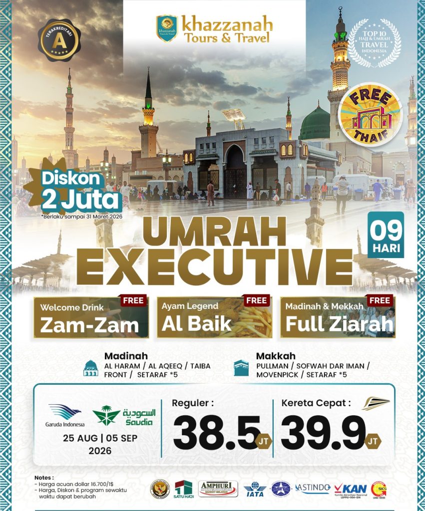 Biaya Umroh Agustus 2026