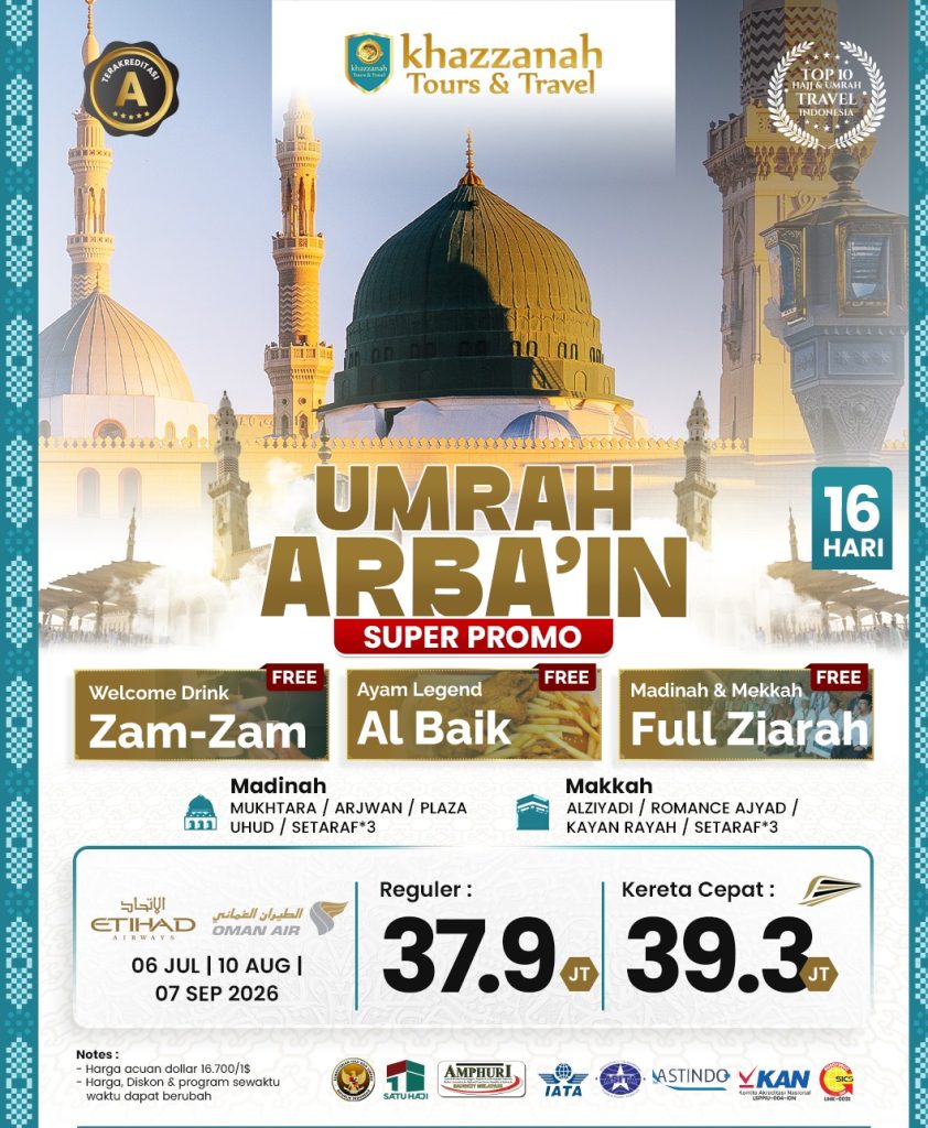 Biaya Umroh Agustus