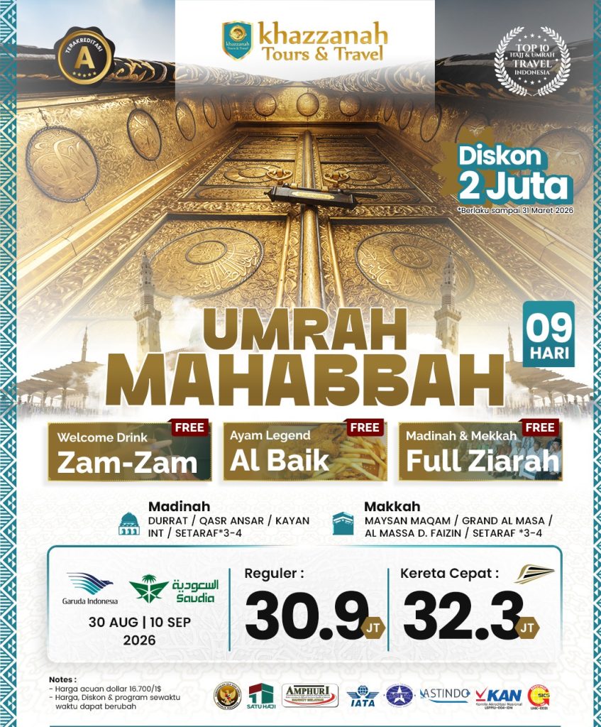 Paket Umroh Agustus 2026