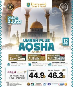 Paket Umroh Plus Aqsa 2026