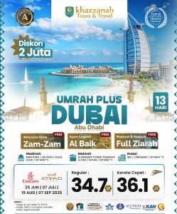 Paket Umroh Plus Dubai 2026
