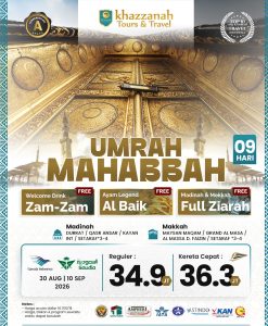 Paket Umroh Agustus 2026