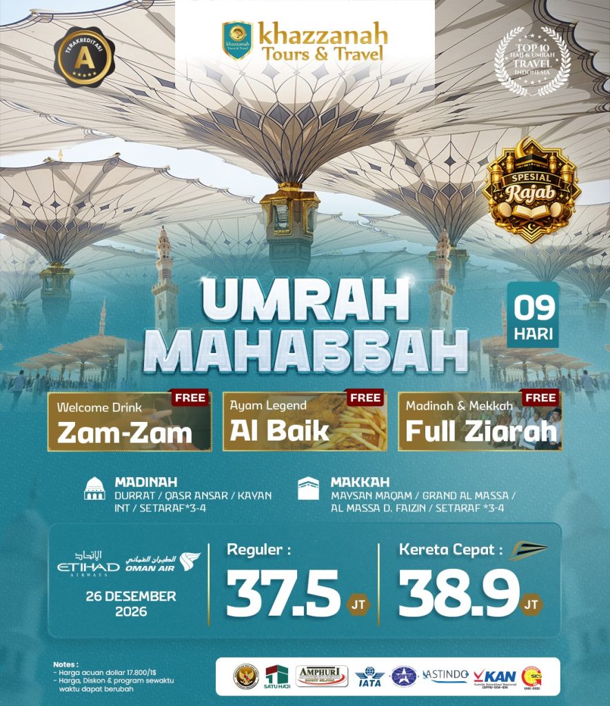 Paket Umroh Desember 2026