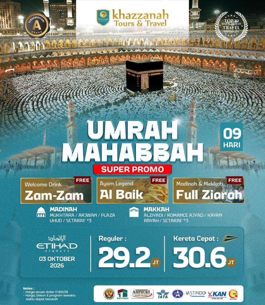 Paket Umroh Oktober 2026