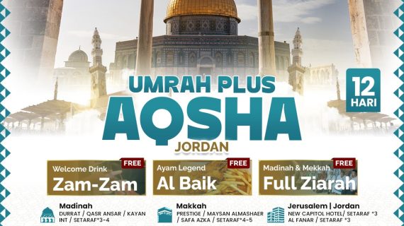 Paket Umroh Plus Aqso 2026 Ibadah dan Empati