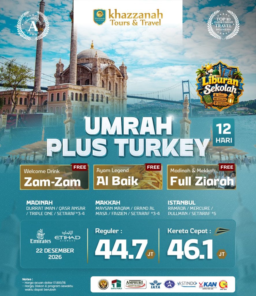 Paket Umroh Plus Turki