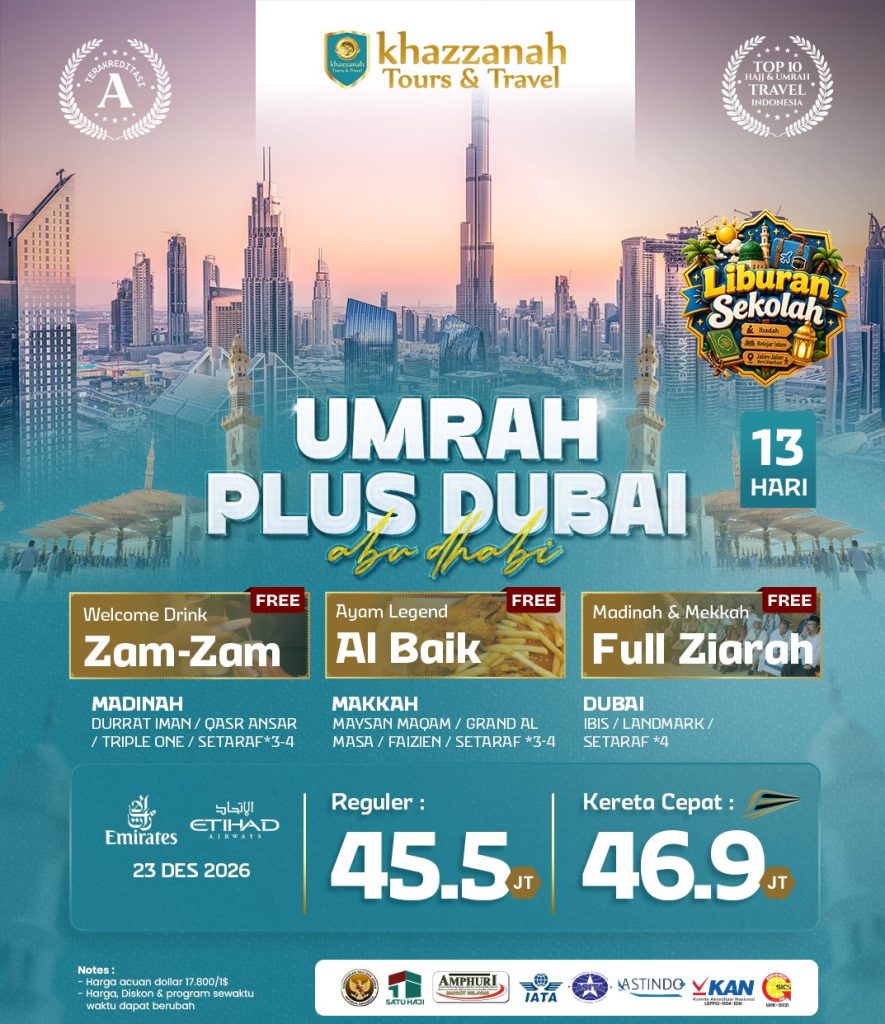 Umroh Plus Dubai 2026