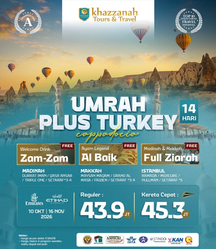 Umroh Plus Turki 2026