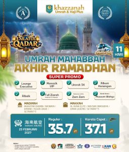 Umroh Akhir Ramadhan 2027
