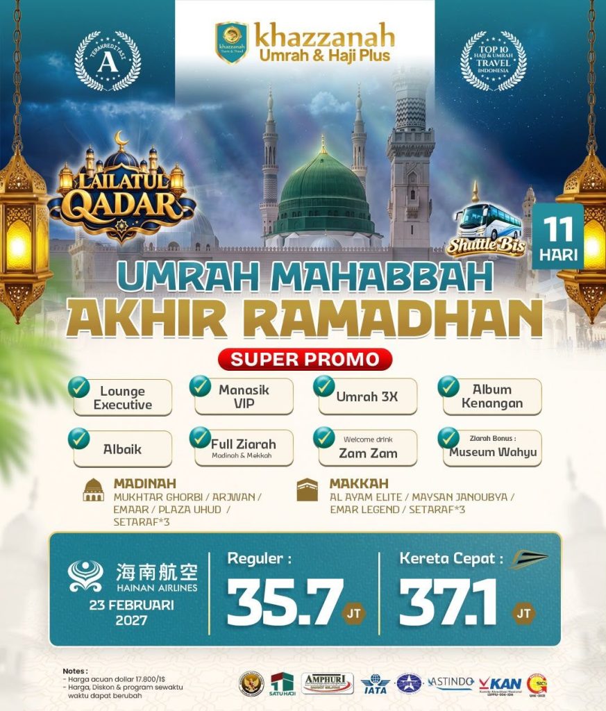 Umroh Akhir Ramadhan 2027