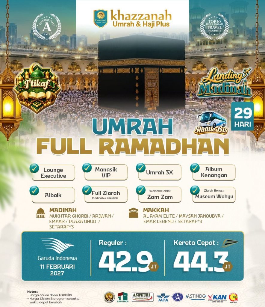 Umroh Full Ramadhan 2027