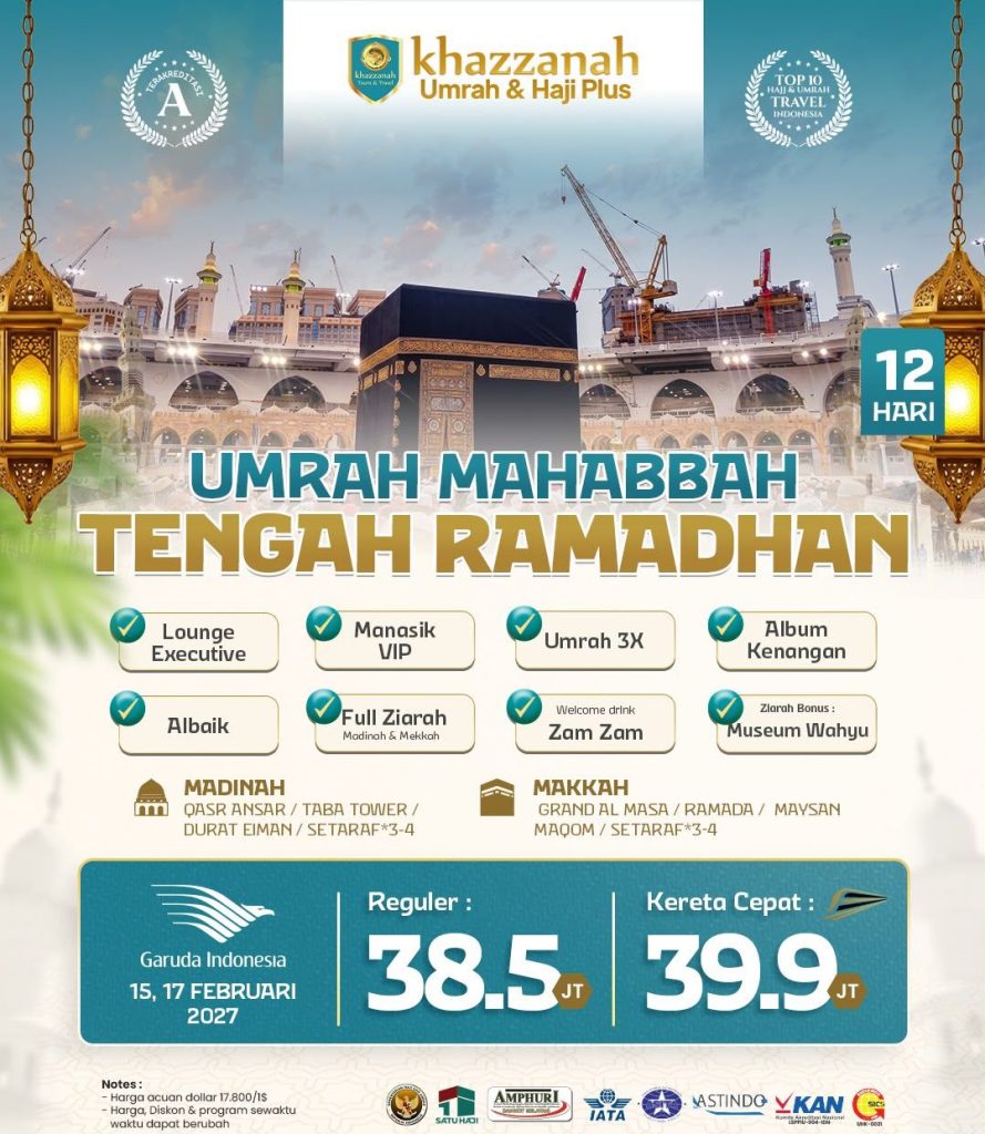 Umroh Tengah Ramadhan 2027